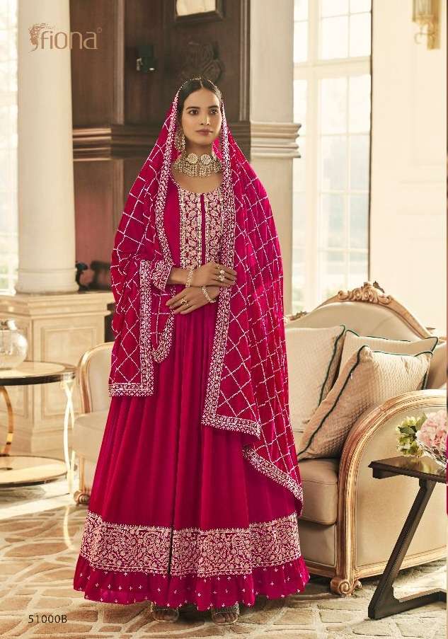 Fiona Sachi Catalog Heavy Exclusive Wear Georgette Anarkali Suits 