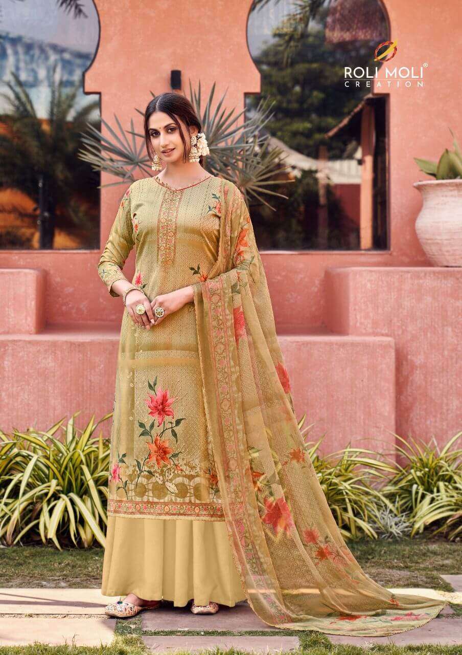 Roli Moli Zaara Catalog Jam Cotton Dress Materials