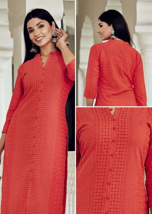 Tunic House Lucknowi 19 Regular Wear Set Wise Kurtis
