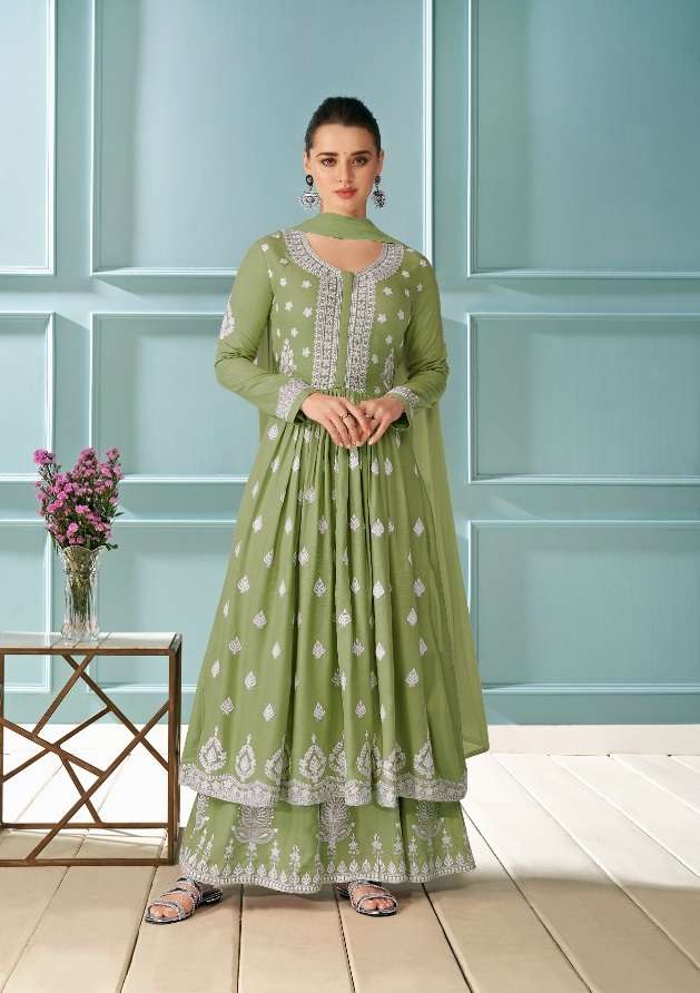 Vamika Lakhnawi Colour Plus vol 1 catalog Designer Ready Made
