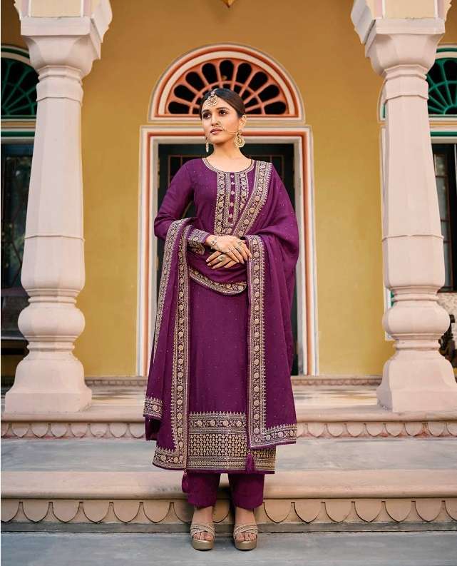 Vinay Fashion Kaseesh Preeyal Catalog Expensive  Designer Wear Salwar Suits