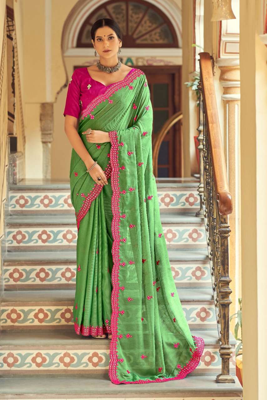Ynf Cotton Mirror  Catalog Party Wear Saree 