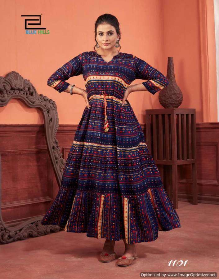 Precious vol 2 Fancy Wear Printed Anarkali Kurti Catalog,