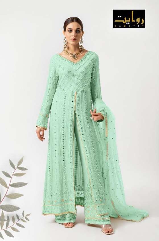 Rawayat Anaya Vol 5 catalog  Designer Georgette Pakistani Salwar suits 
