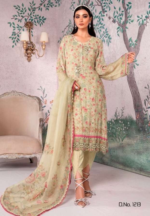 Safinaz Maria B vol 8 catalog Lawn Cotton Embroidery Pakistani Salwar suits 