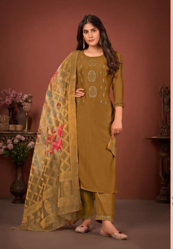 Tunic House Haseena  catalog Fancy Kurti  Botton And Dupatta