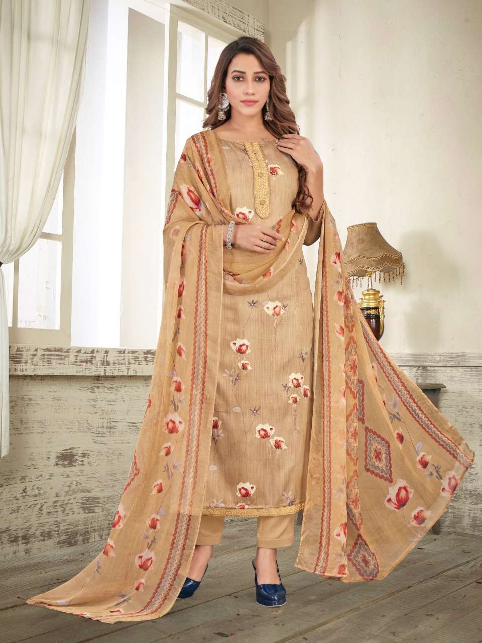 Bipson Riya 1799 Catalog Fancy Wear Jam Satin Women Dress Materials 