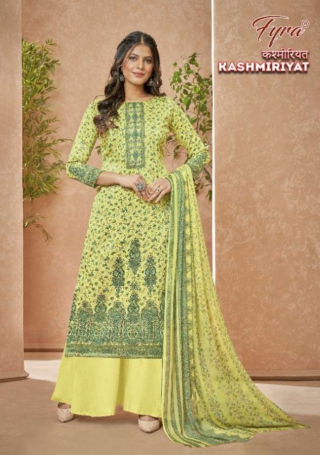 Fyra Kashmiriyat Catalog Daily Wear Pure Jam Digital Printed Dress Materials