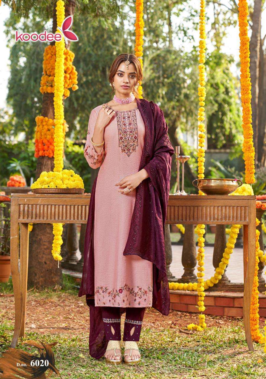 koodee Riva Vol 5 Catalog Exclusive Wear Viscose Readymade Top Bottom with Dupatta