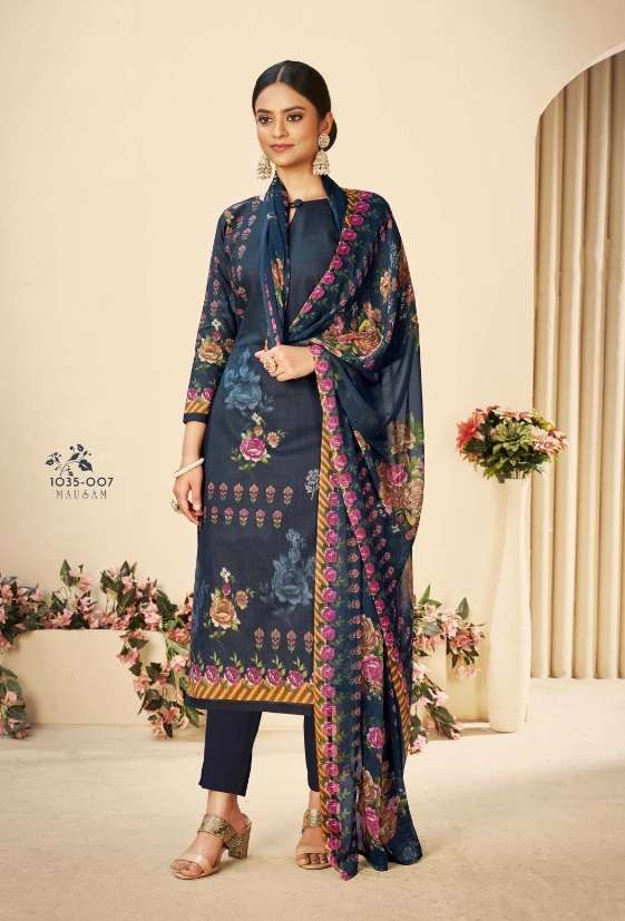 Romani Mausam Catalog Daily Wear Pure Cotton Ladies Dress Materials