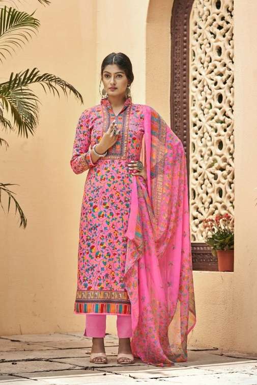 Romani Niharika Vol 2 Catalog Regular Wear Soft Cotton Unstitched Dress Materials
