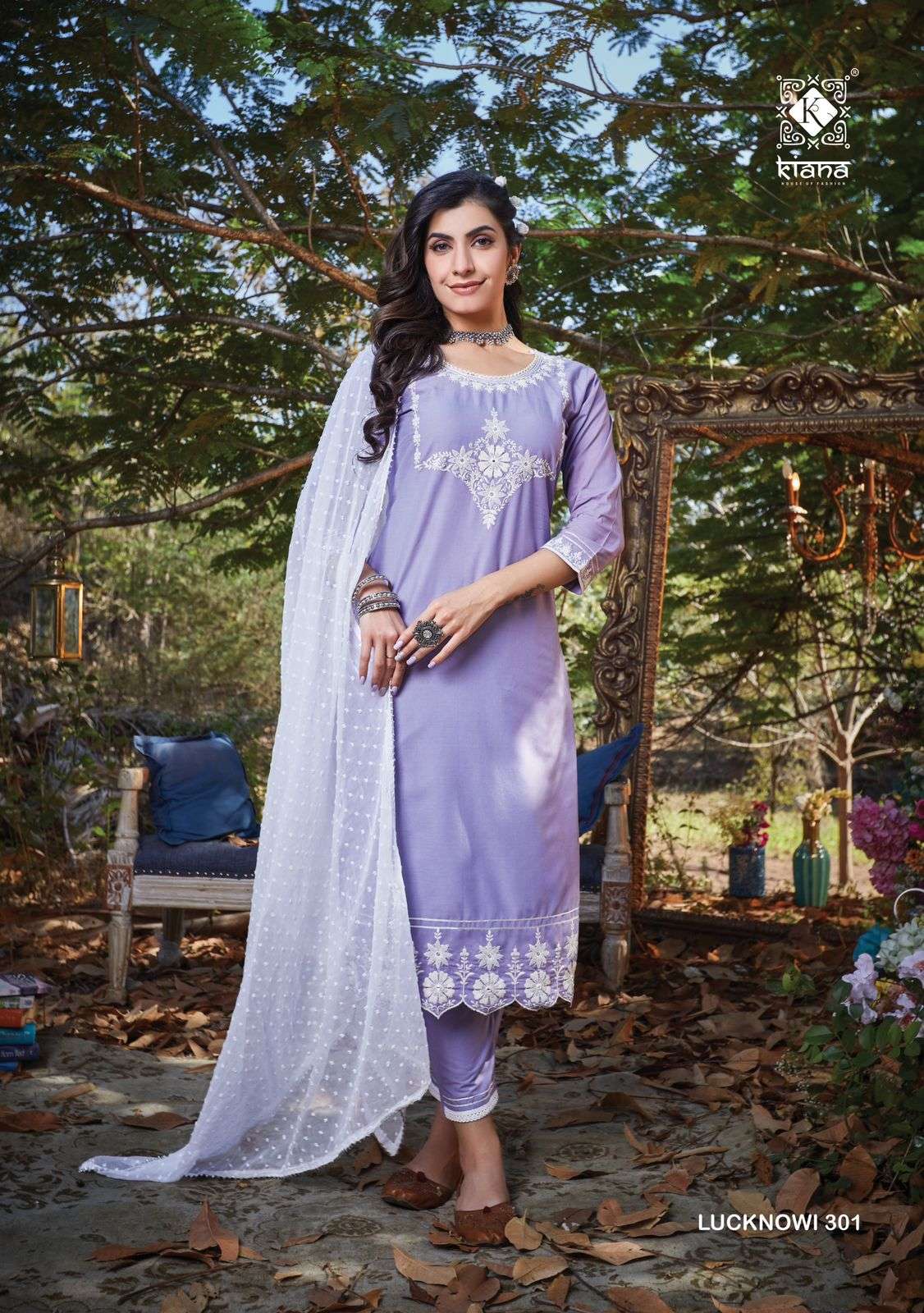 Kiana LUCKNOWI VOL 3 TOp Pent $ Dupatta
