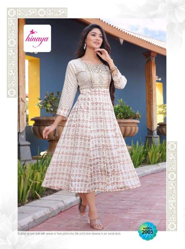 hinaya  AAINA VOL-3 Kurtis catalogue