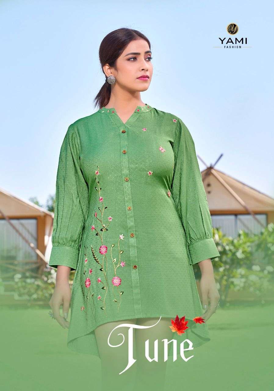 YAMI TUNE EXCLUSIVE FANCY LADIES SHORT TOPS COLLECTION