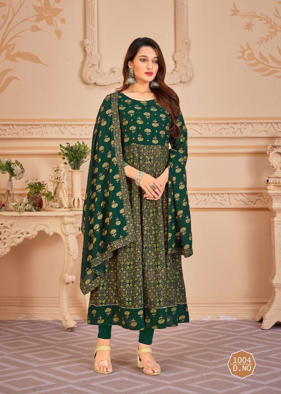 Banwery Pankh Vol 6 Catalog Exclusive Party Wear Kurti With Dupatta