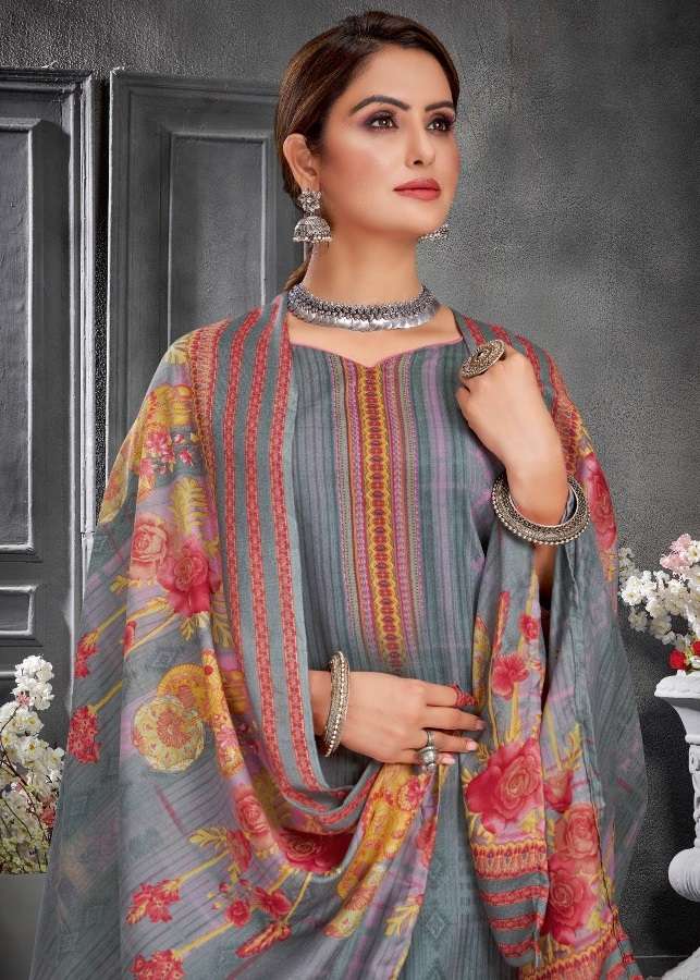 Fyra Butter Bite Catalog Festive Wear Soft Cotton Dress Materials