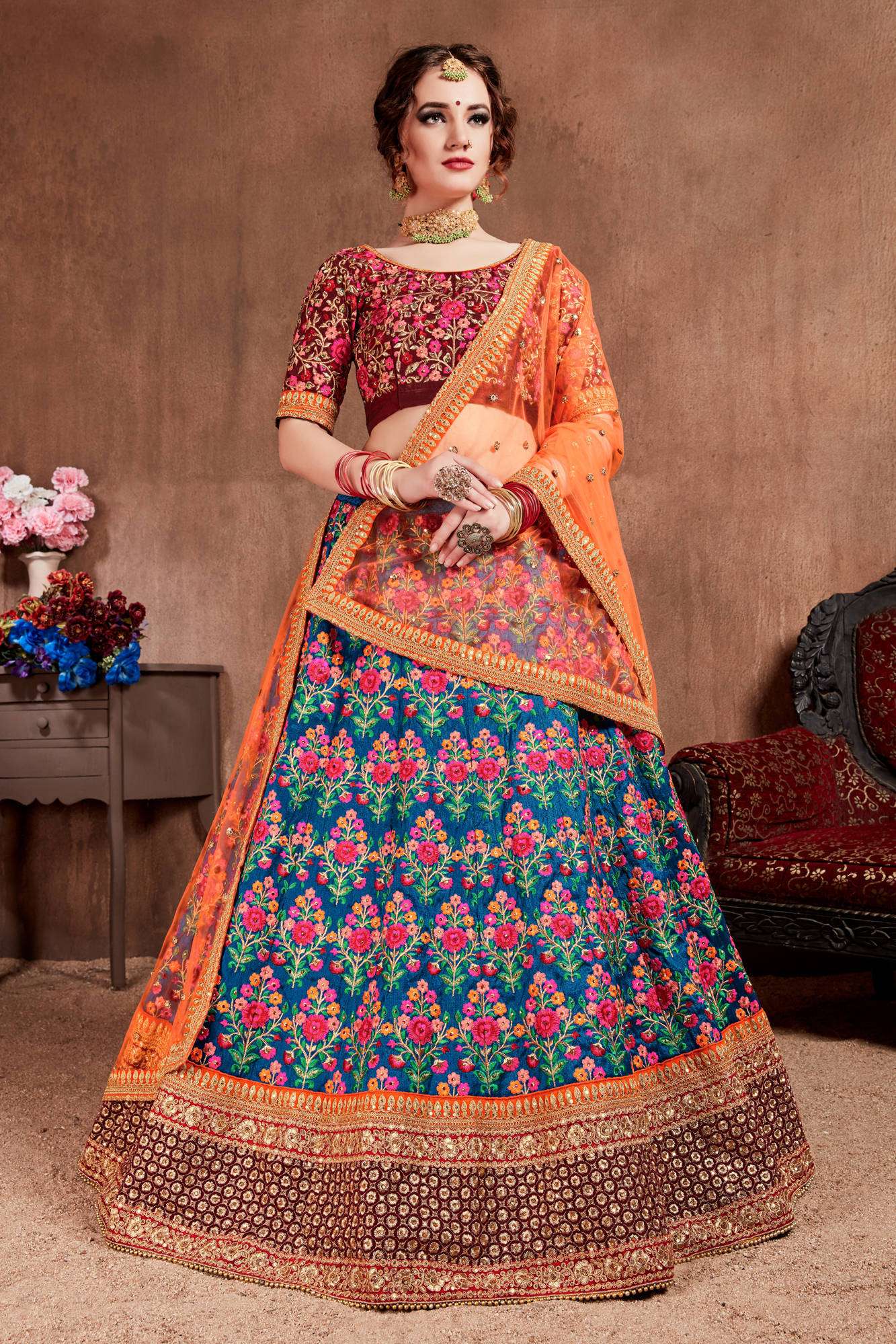 New Traditional Navratri Lehenga choli 