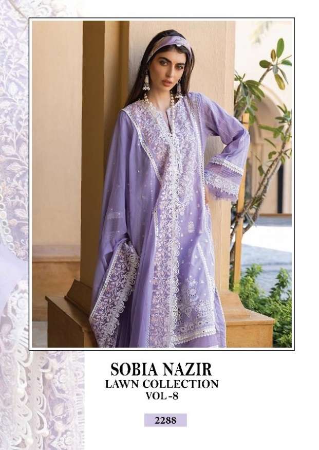 Shree Sobia Nazir Lawn Collection Vol 8 Catalog Pakistani Salwar Suits