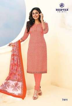 Deeptex Miss India Vol 74 Catalog Wholesale Cotton Printed Drees Materials