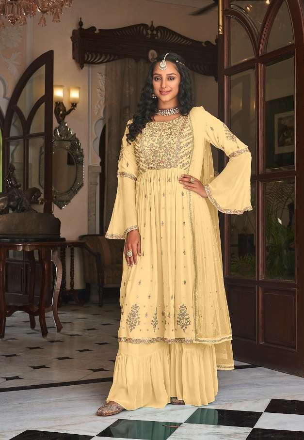 Eba Mehar Vol 2 Catalog Georgette With Embroidery Work Salwar Suits Wholesale