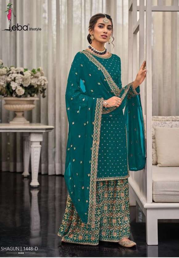 Eba Shagun Color Edition Catalog Designer Salwar Suits Wholesale