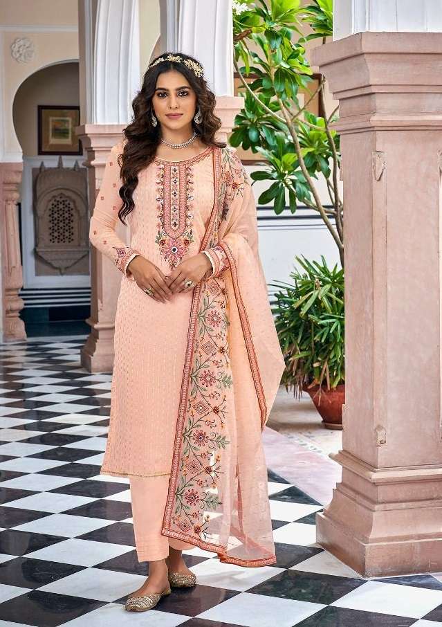 Eba Tiara Catalog Georgette Wear Pakistani Salwar Suits Wholesale