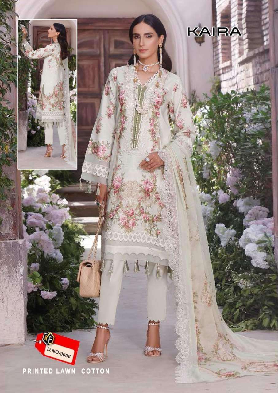 Keval Fab Kaira Luxury Vol 9 Catalog Karachi Cotton Wholesale Dress Materials