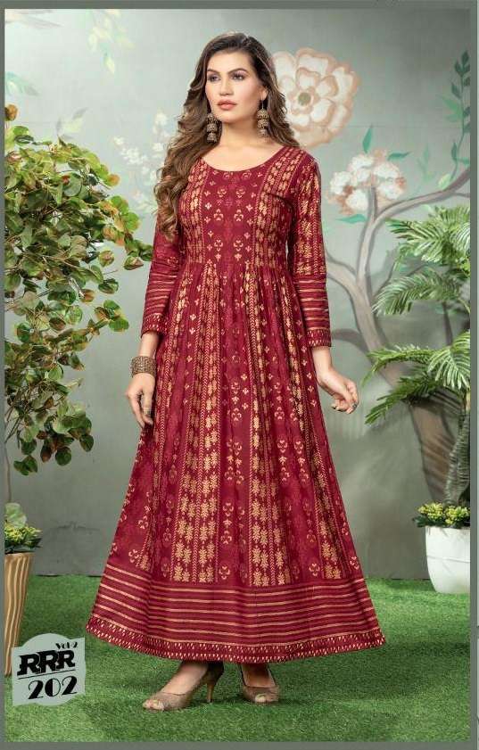 Majisha Nx Rrr Vol 2 Catalog Ethnic Wear Anarkali Kurtis Wholesale