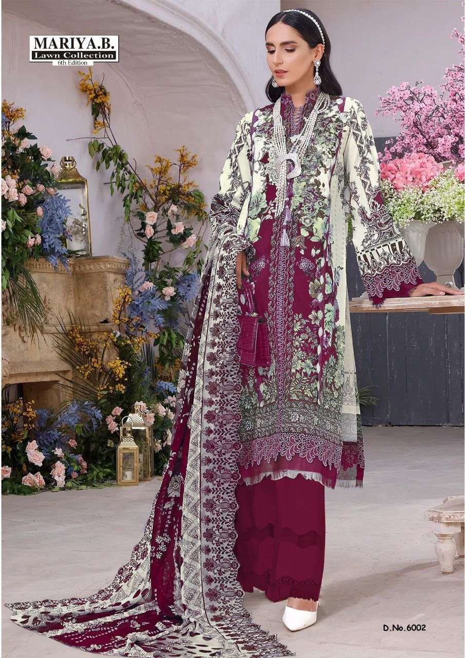 Mariya B Lawn Collection Vol 6 Catalog Cotton Digital Printed Salwar Suits