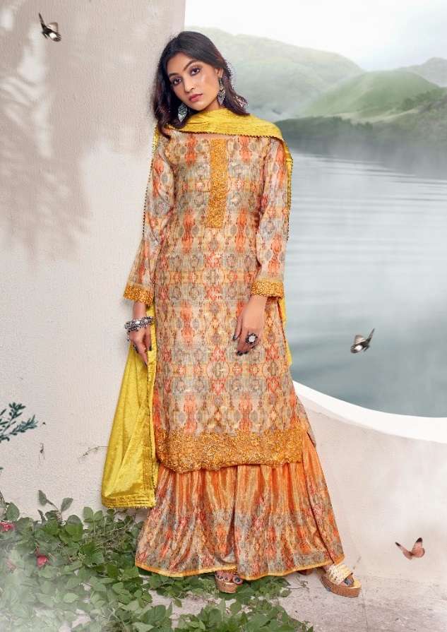 Rangoon Rangriti Catalog Exclusive Trending Wear Ready Made Dress Materials Wholesale