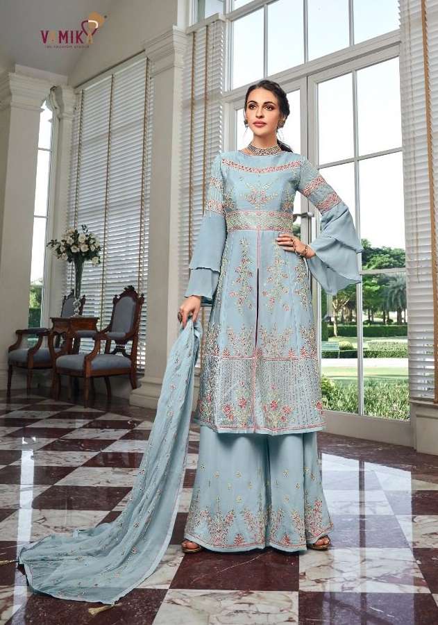 Vamika Riyaaz Catalog Exclusive Wear Designer Ready Made Salwar Suits Wholesale