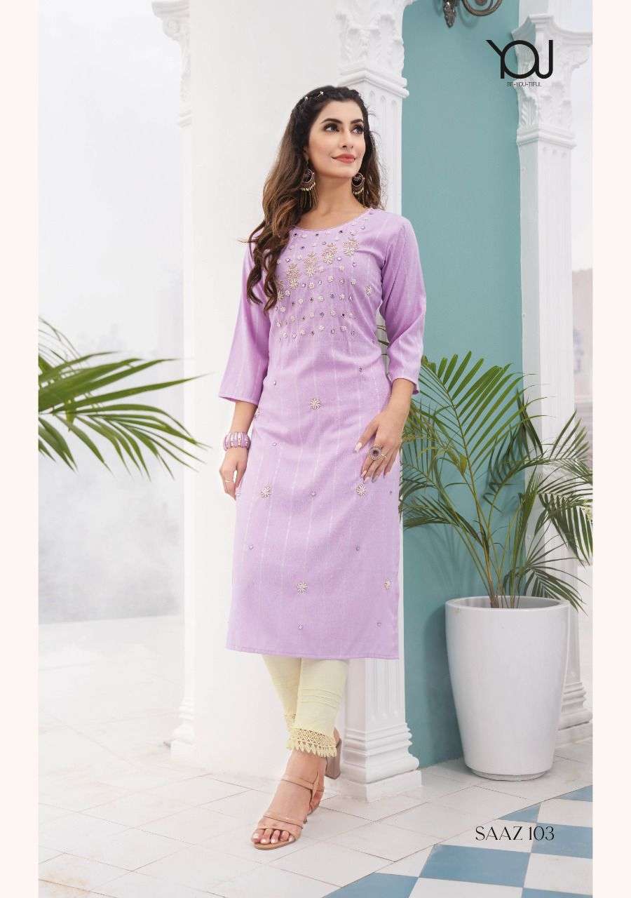 Wanna Saaz Vol 2 Catalog Fancy Embroidery Kurti With Bottom Wholesale