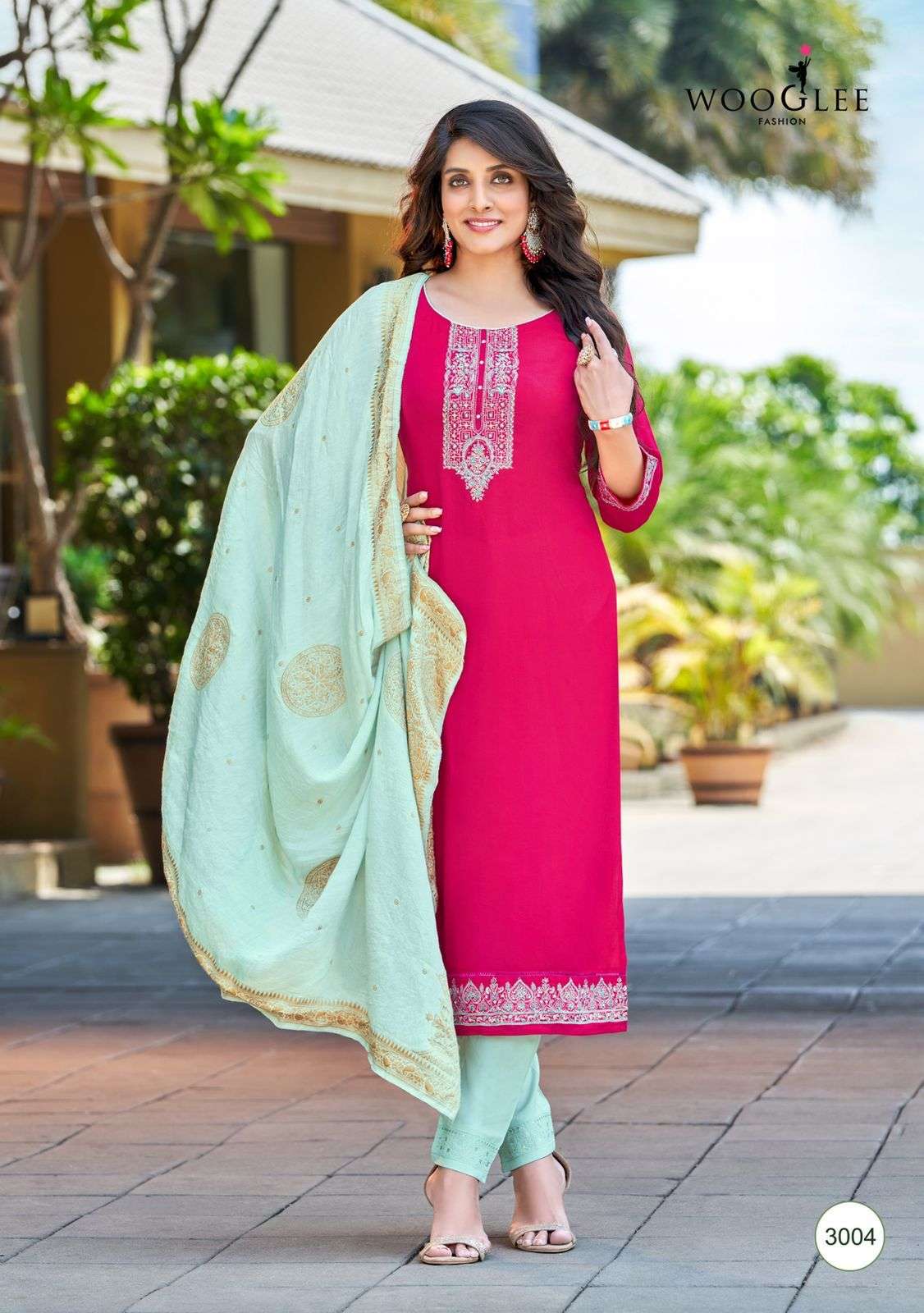 Party wear dress materials wholesale sales