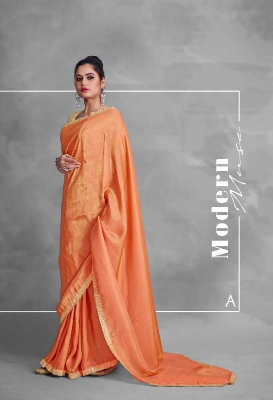 Ynf Aamran Catalog Organza Satin Festive Wear Sarees Wholesale