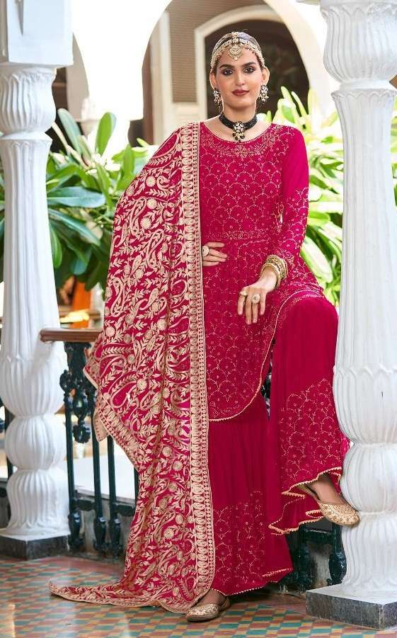 Your Choice Rajori Catalog Georgette Ready Made Salwar Suits
