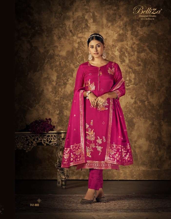Belliza Saarang Catalog Ready Made Exclusive Wear Dress Materials Wholesale
