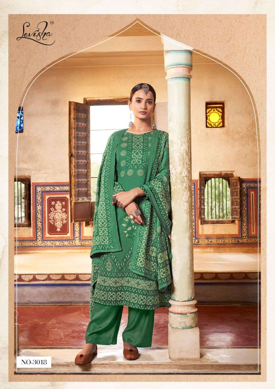 Levisha Alisha Vol 3 Catalog Pashmina Winter Wear Dress Materials Wholesale