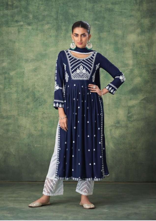 Vamika Aadhira Catalog Pure Rayon Kurti With Bottom Dupatta Wholesale