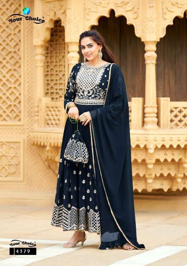 Your Choice Bonaza Catalog Georgette Wear Designer Salwar Suits Wholesale