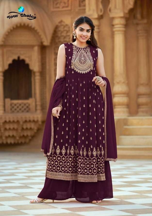 Your Choice Nyka Vol 2 Catalog Designer Wear Salwar Suits Wholesale