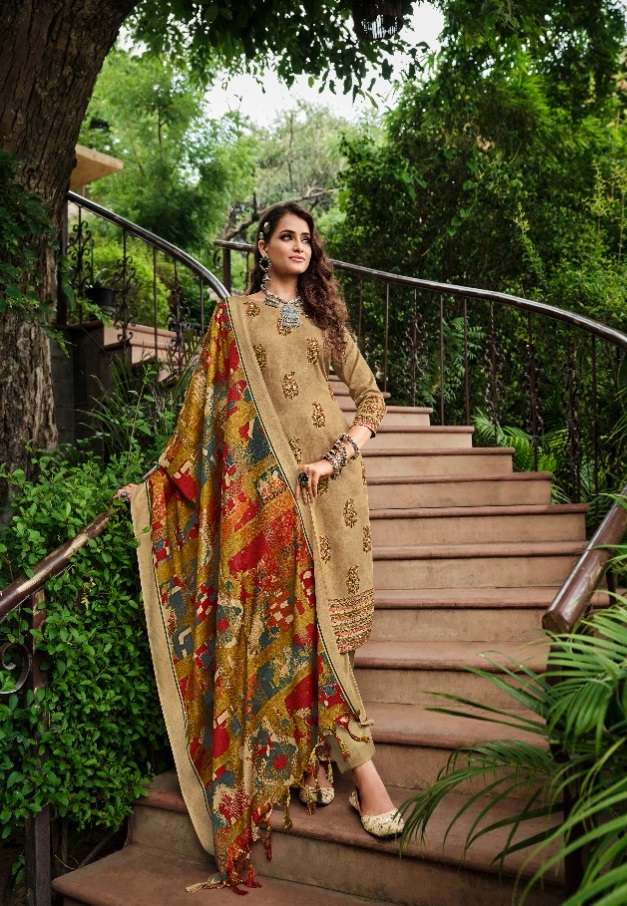 Zulfat Nusrat Catalog Ready Made Exclusive Designer Dress Materials Wholesale