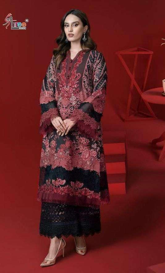 SHREE FABS EXCLUSIVE EMBROIDERED SALWAR SUIT ON PAKISTANI STYLE