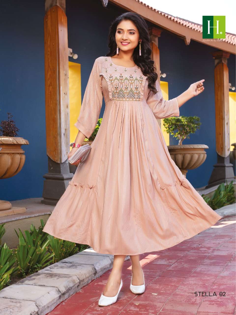Embroidery Kurtis wholesaler, Supplier & Manufacturer | Surat