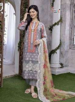Shree Fabs Present Charizma Anniq Lawn Cotton Print Pakistani Salwar Kameez On Wholesale