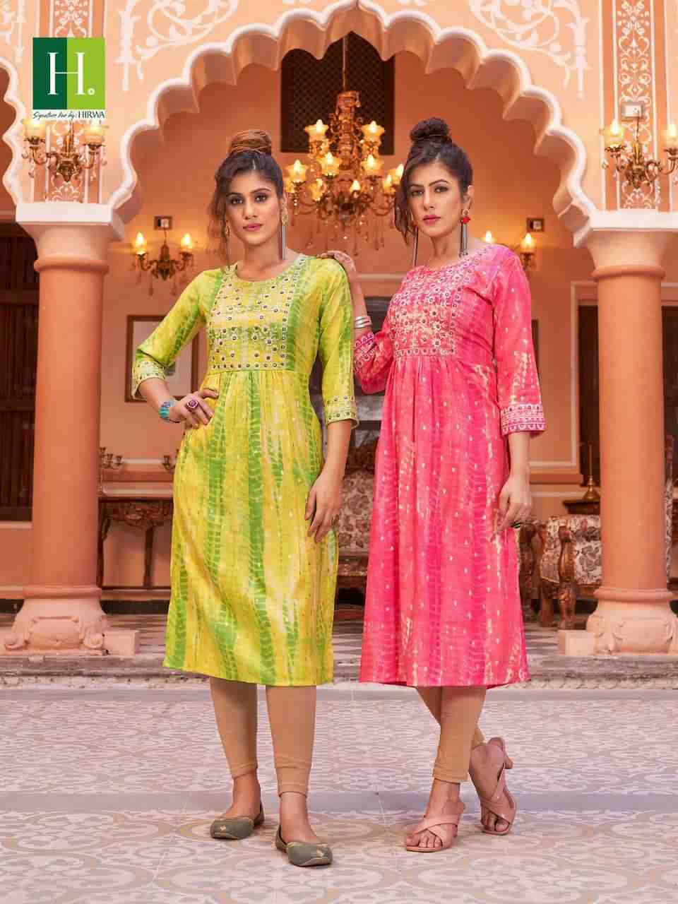 HIRWA PRESENTS  Shibori  Kurti On Wholesale 