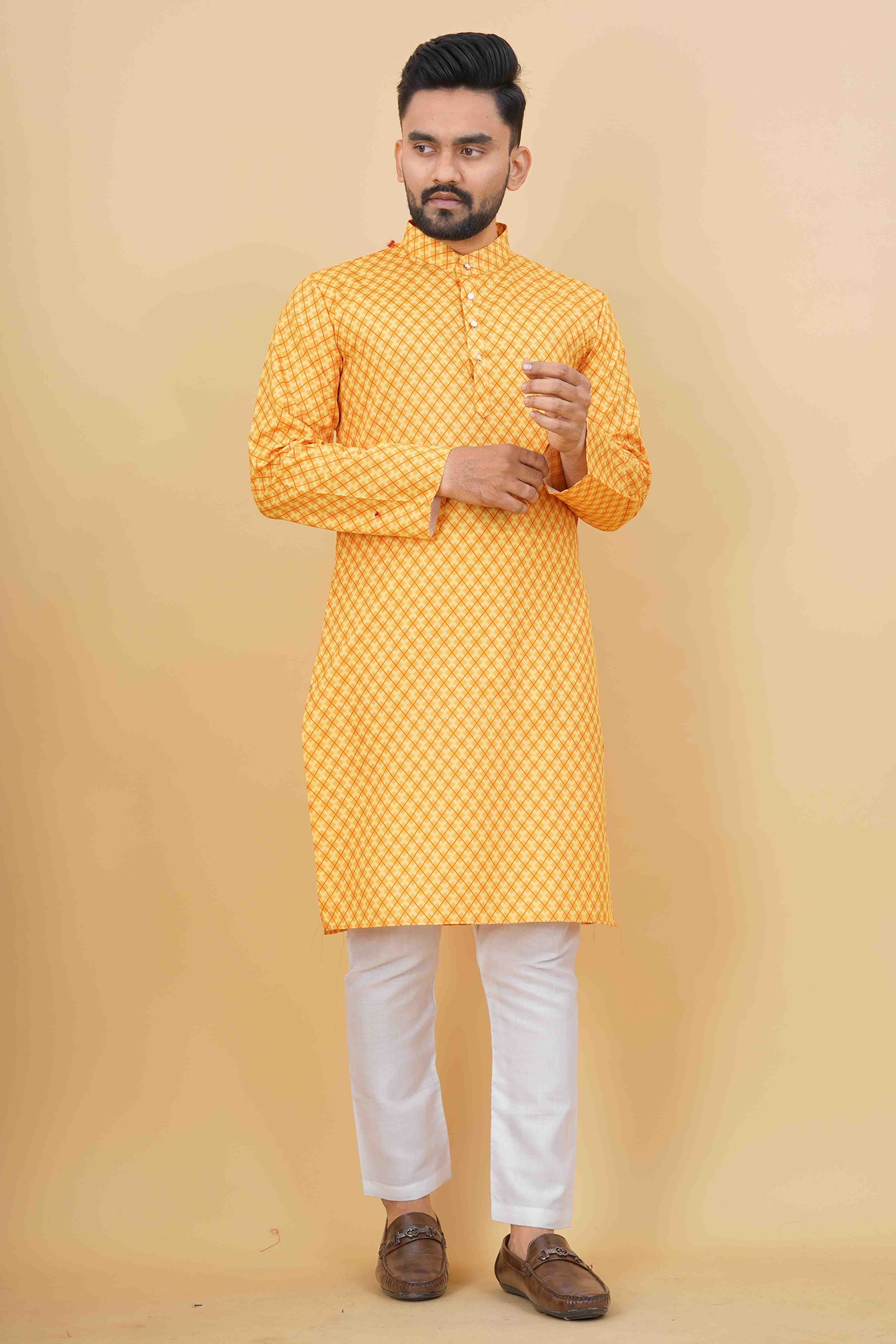 Best of the Yellow Kurti Designs for Haldi  Marriages 2023