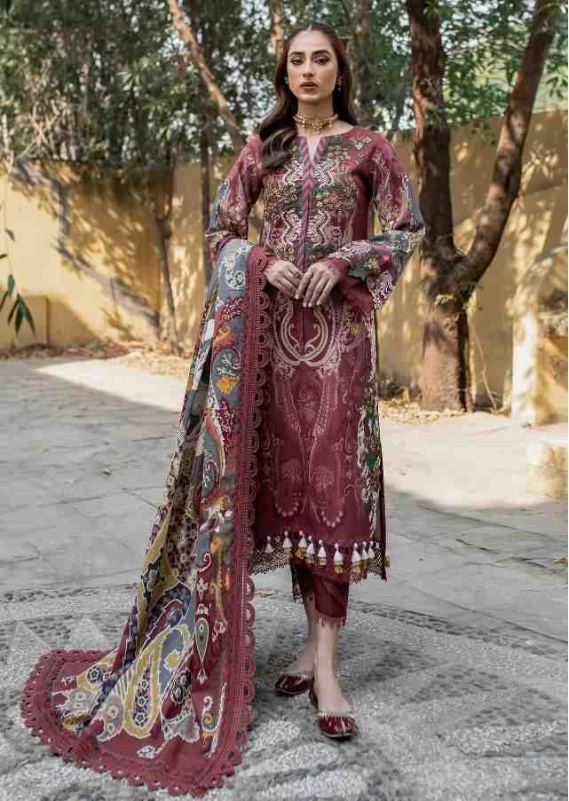 Shraddha Designer Firdous Vol-6 Lawn Suit On Wholesale