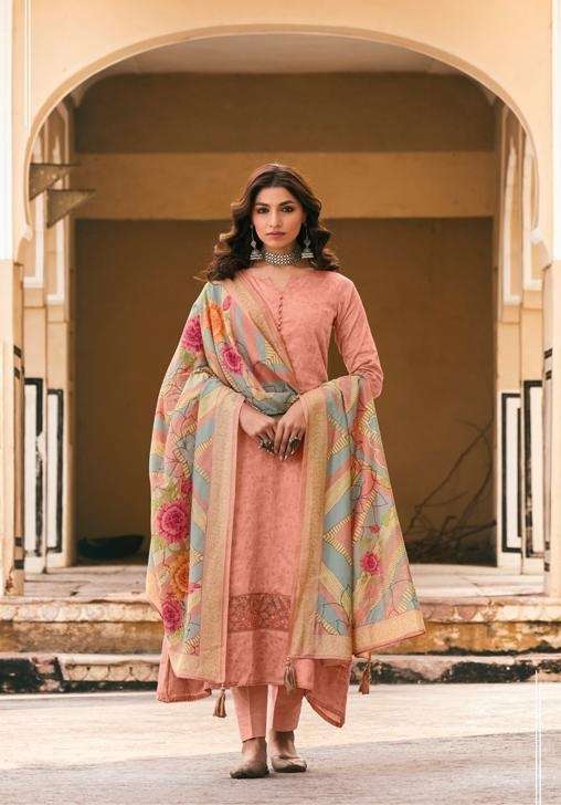 Kilory Ruh Vol 5 Pure Cotton Jaam Silk With Fancy Embroidery Salwar Suit  Top Bottom With