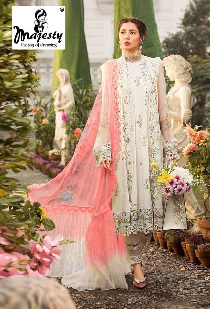  Majesty Maria Super Hit Collection On Pakistani Suit On Wholesale