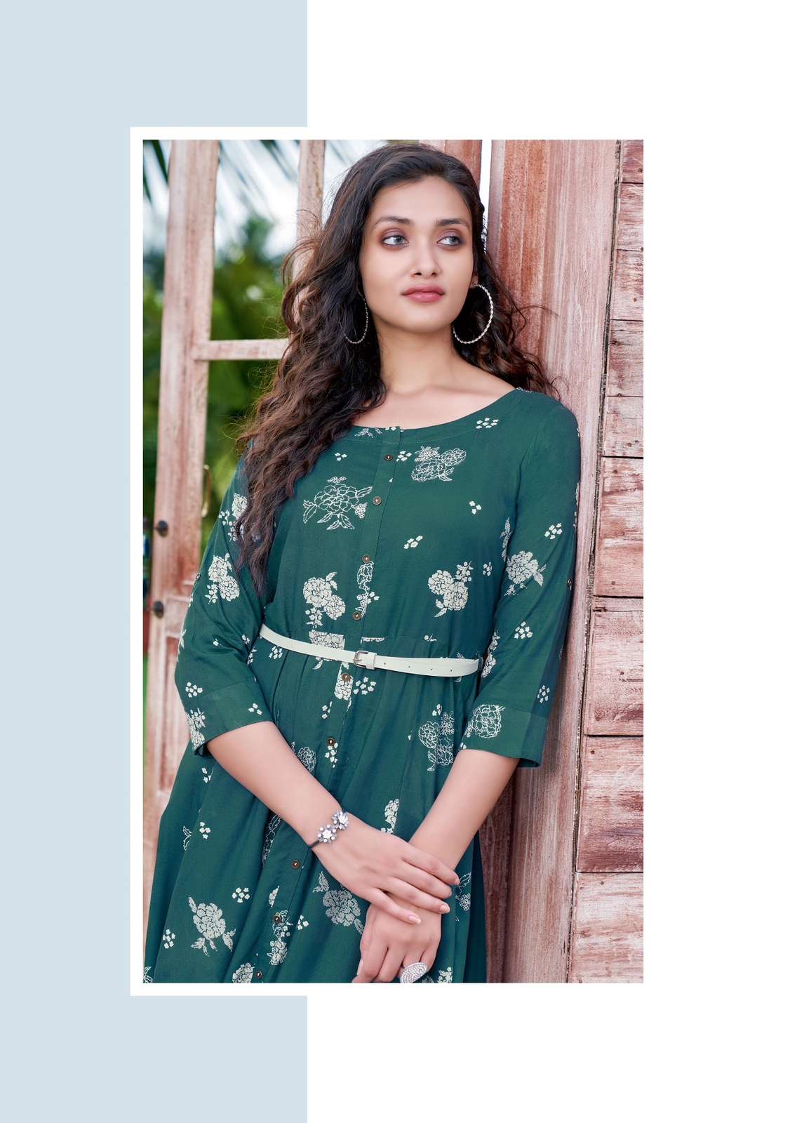 Mittoo Belt Vol 12 Fancy Rayon Printed Designer Kurti On Wholesale